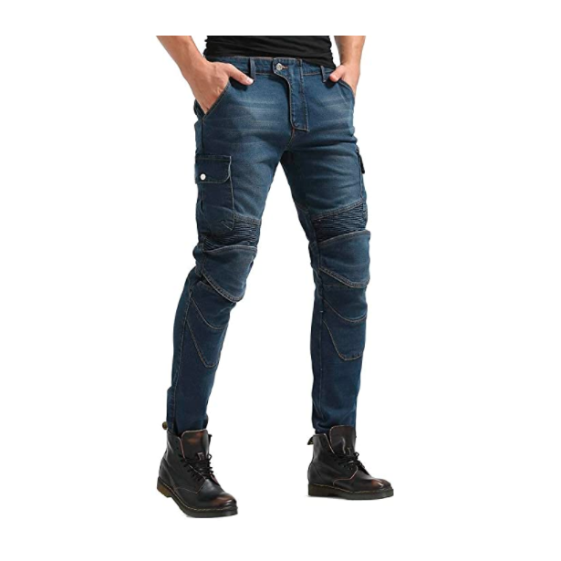 Jeans Moto Donna CBBI-WCCB Con Protezioni - Pantaloni Motociclista Con Fodera - Foto 6